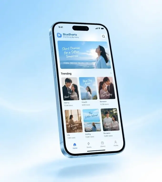 pp短剧视频 APP 界面预览